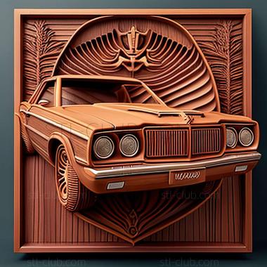 3D модель Chrysler Valiant (STL)